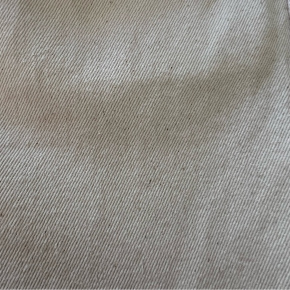 Triarchy High Rise Wide Leg Jeans in Off White - Picture 15 of 16